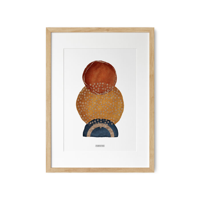 Fabrikten posterset Artsy A3 set van 3