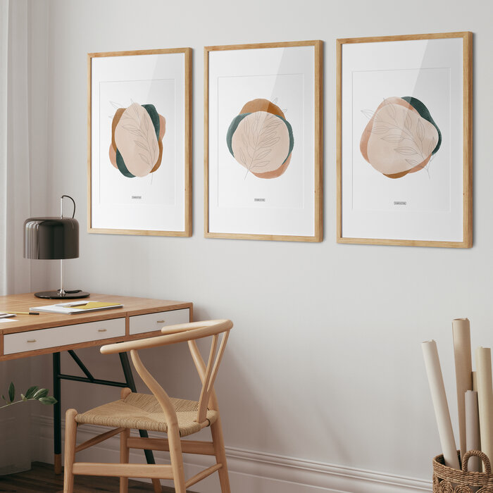 Fabrikten posterset Zen A3 set van 3