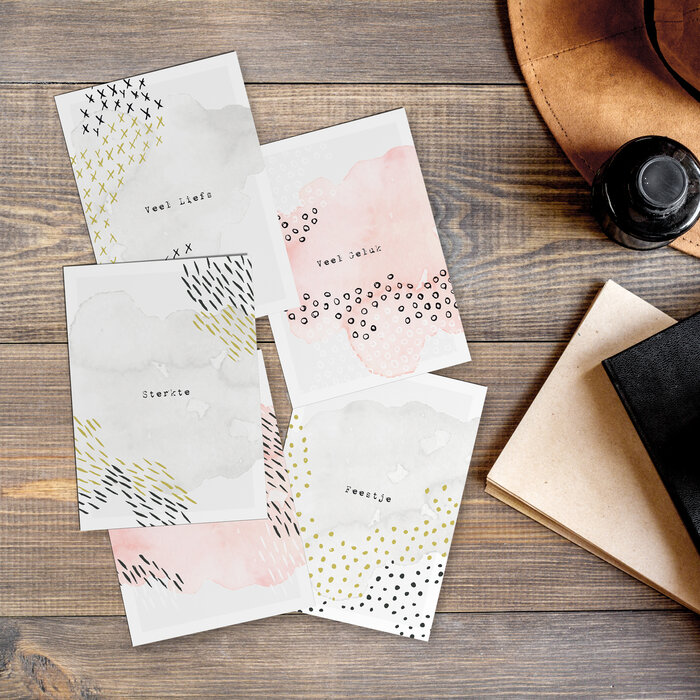 Ansichtkaarten Waterverf bundel