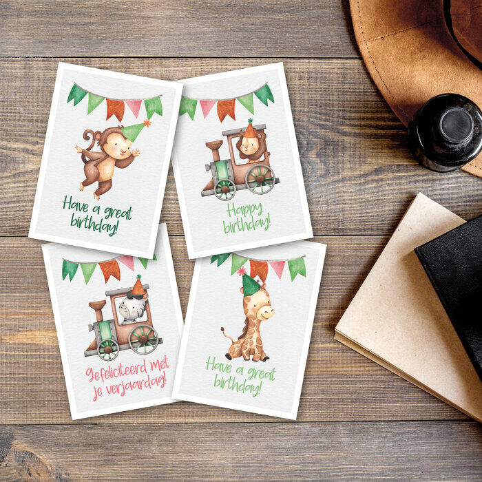 Ansichtkaartenset Poco Loco - 24 stuks A6