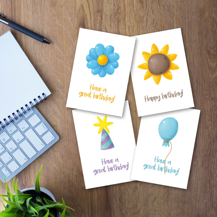 Ansichtkaartenset Sweet Surprise - 24 stuks A6