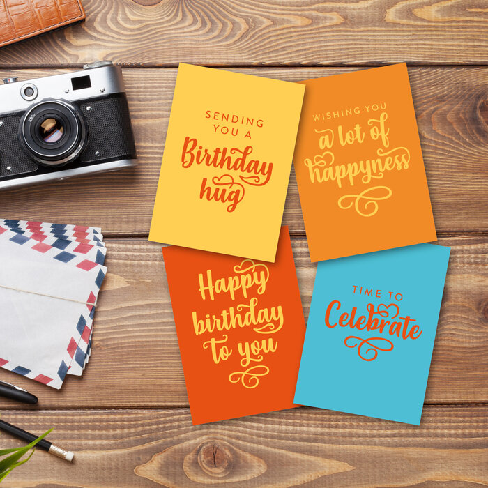 Ansichtkaartenset Party - 24 stuks A6