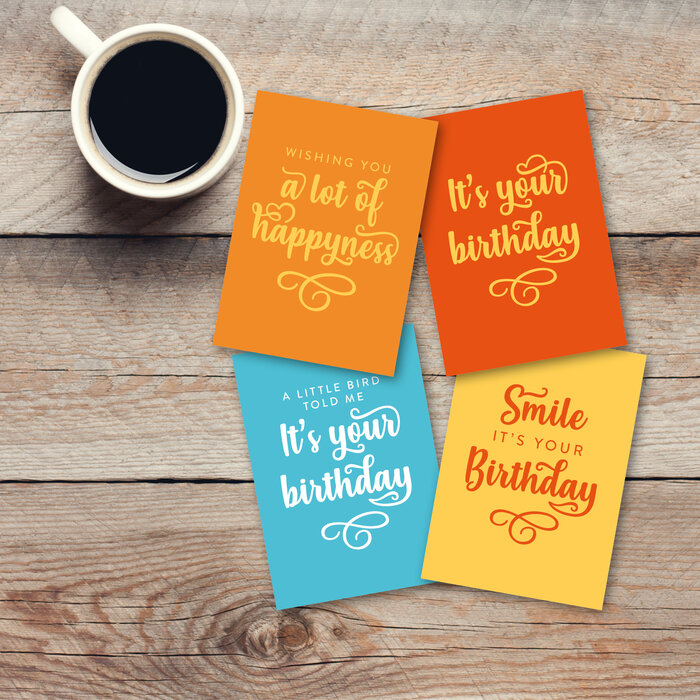 Ansichtkaartenset Party - 24 stuks A6