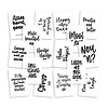 Kaarten set met quotes – 16 stuks - mini posters - wenskaarten