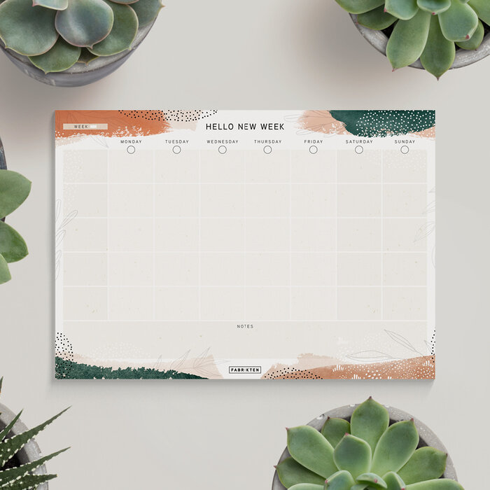Fabrikten verjaardagskalender + weekplanner Zen Bundel A4