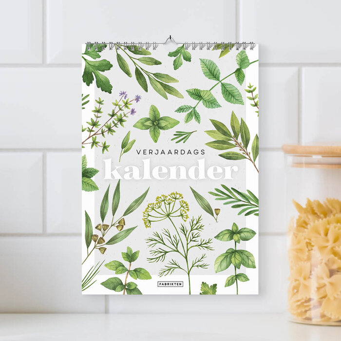 Verjaardagskalender Herbe A4