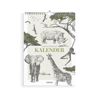 Verjaardagskalender Safari