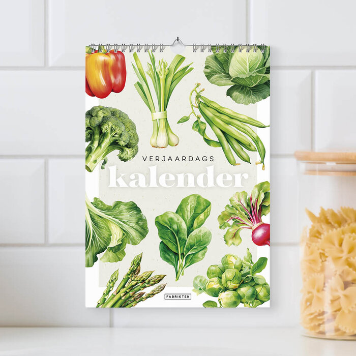 Verjaardagskalender Verdure A4