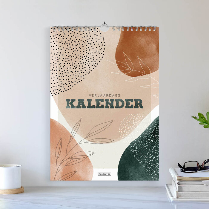 Fabrikten verjaardagskalender + weekplanner Zen Bundel A4