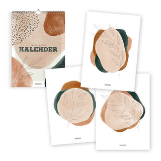 Verjaardagskalender Zen + 3 Zen posters A4