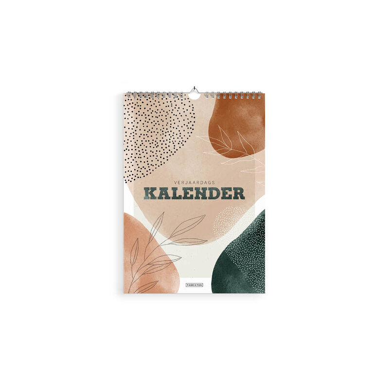 Verjaardagskalender compact Zen A5