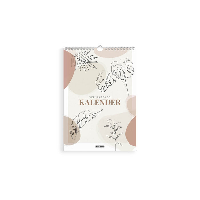 Verjaardagskalender compact Terra A5