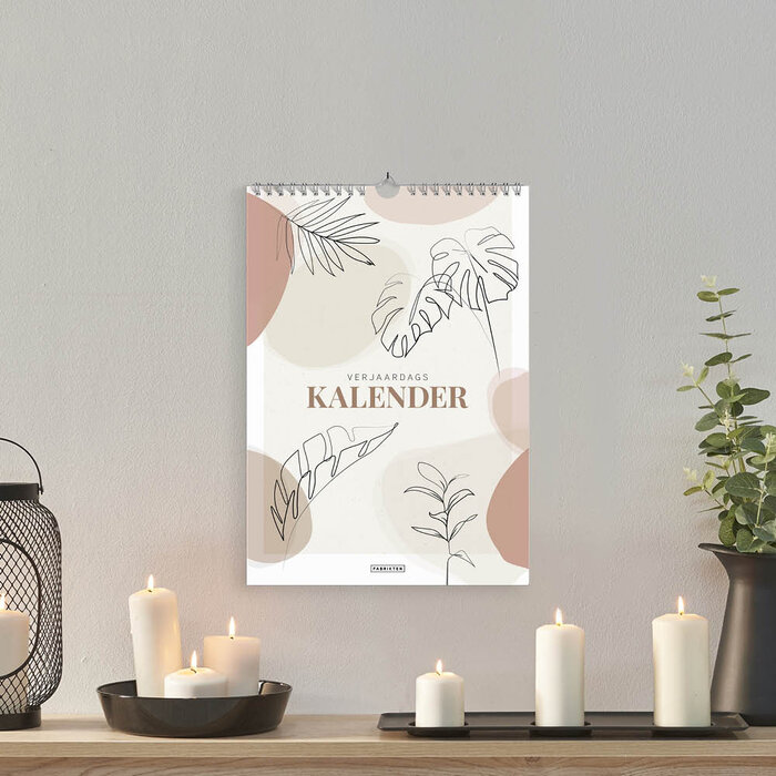 Verjaardagskalender compact Terra A5