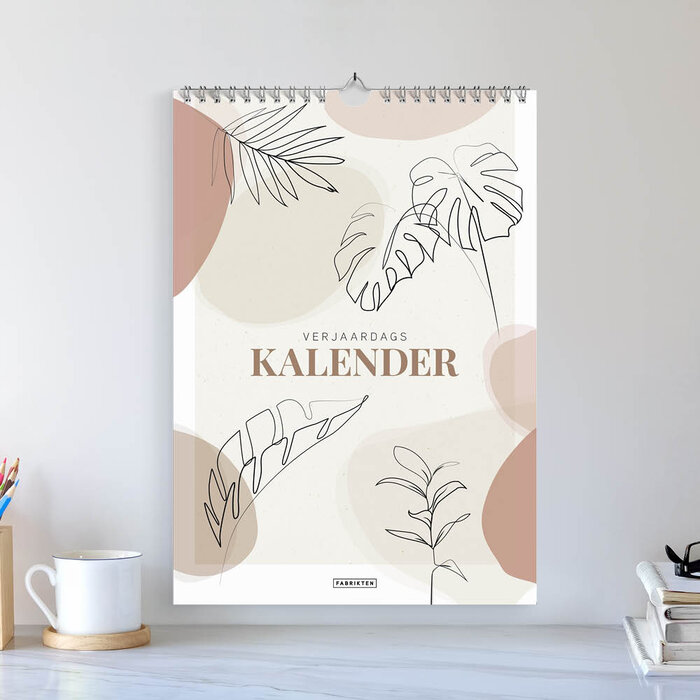 Verjaardagskalender Terra A4