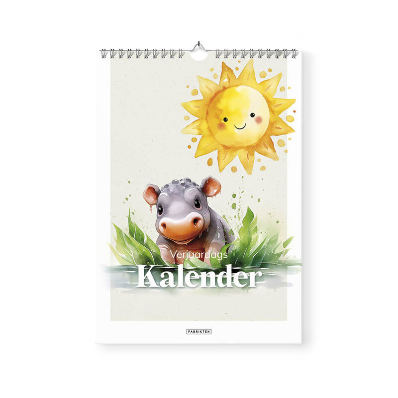 Verjaardagskalender Carino A4