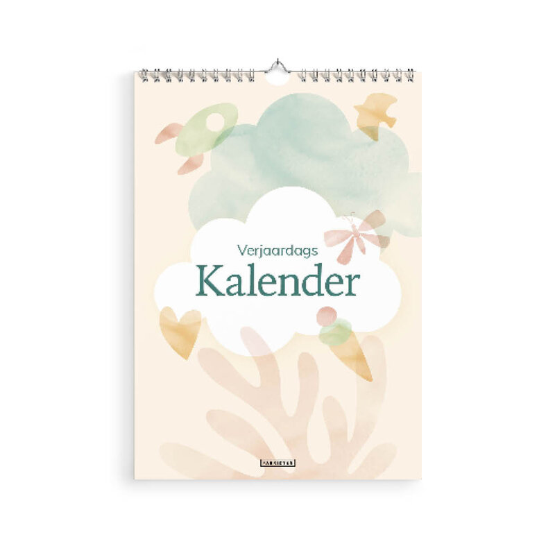 Verjaardagskalender Baby A4