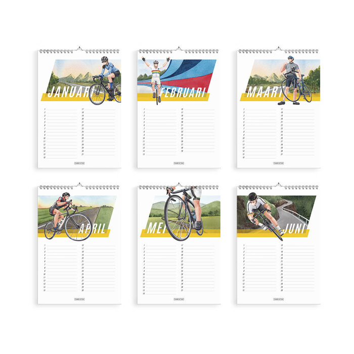 Verjaardagskalender Bicycle A4