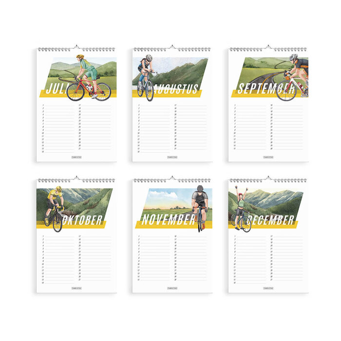 Verjaardagskalender Bicycle A4