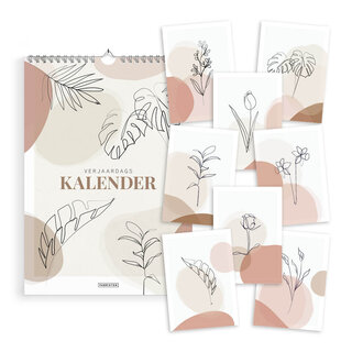 Verjaardagskalender + ansichtkaarten Terra
