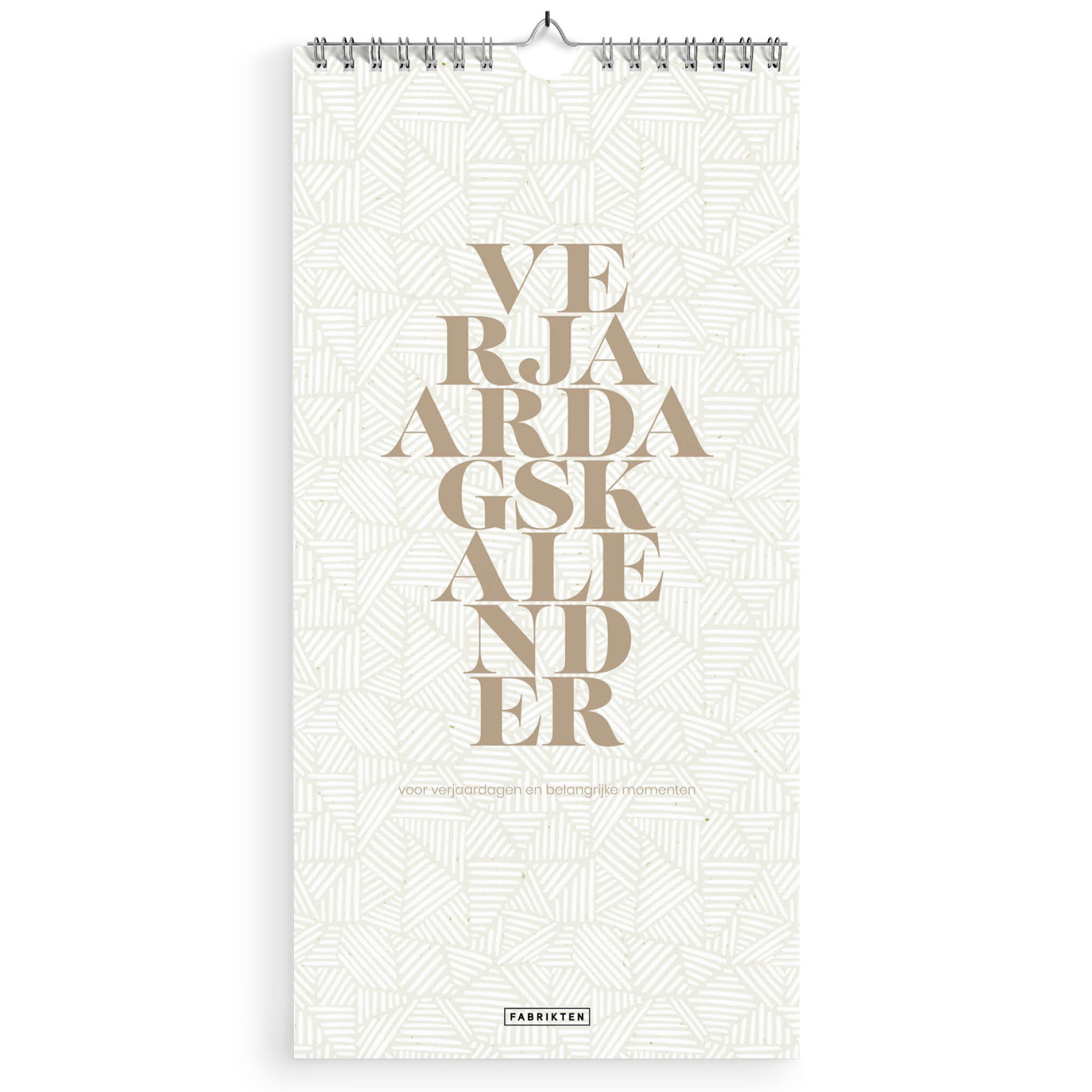 Verjaardagskalender 14x 29,7cm