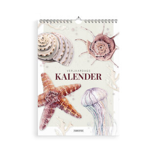 Verjaardagskalender Strand