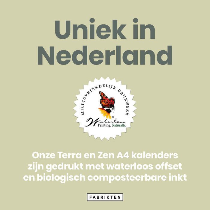 Verjaardagskalender Zen A4