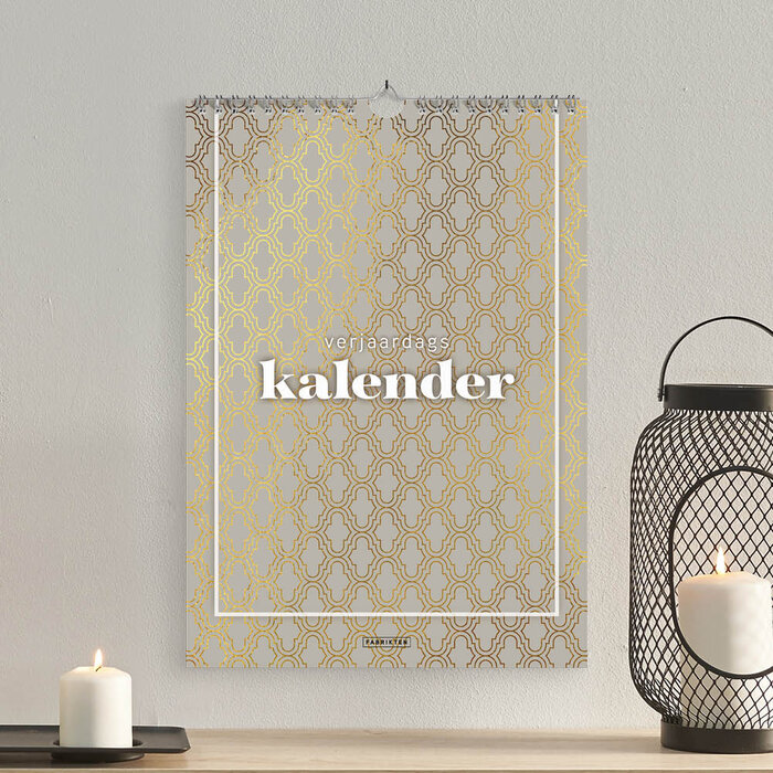 Verjaardagskalender Bijou A4