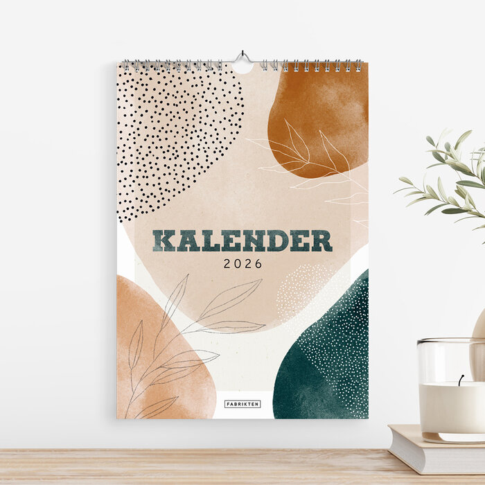 Jaarkalender 2026 Zen A4