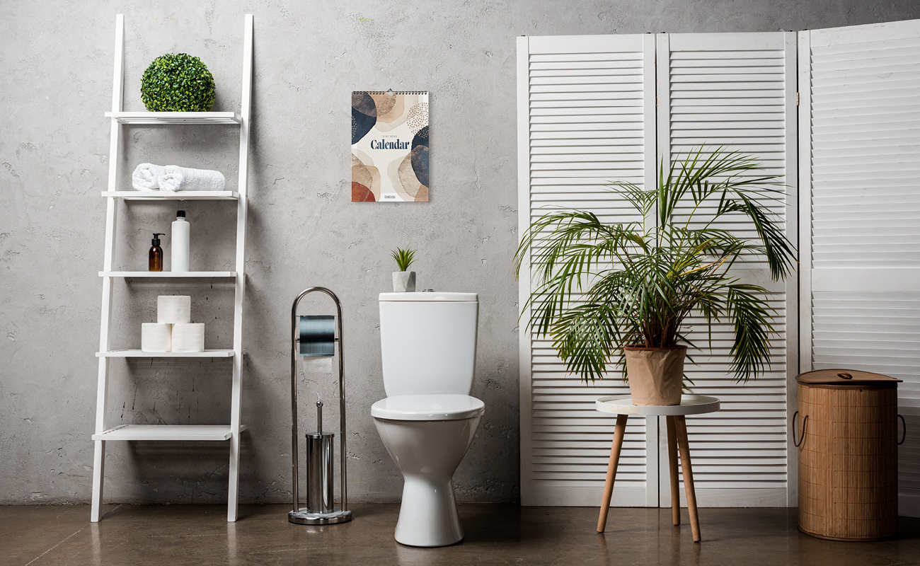 Verjaardagskalenders A4 - Zonder jaartal en overzichtelijk