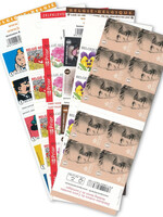 Booklet with 10 self-adhesive stamps - Rate 1, Belgium
