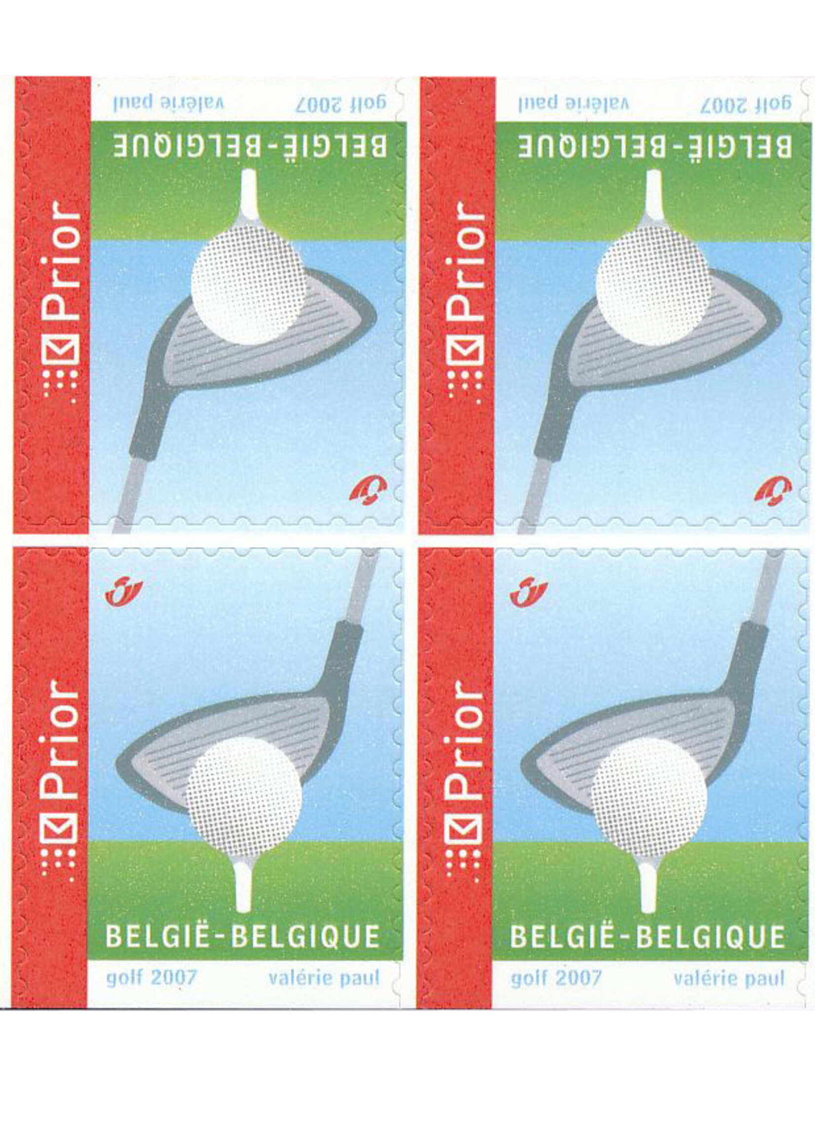Thema Sport - Postzegelboekje met 10 zelfklevende postzegels  - Tarief 1, België