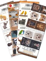 Theme ANIMALS 1 - 10 self-adhesive stamps - Rate 1, Belgium