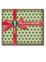 Cadeau de Noël - 10 timbres autocollants - Belgique