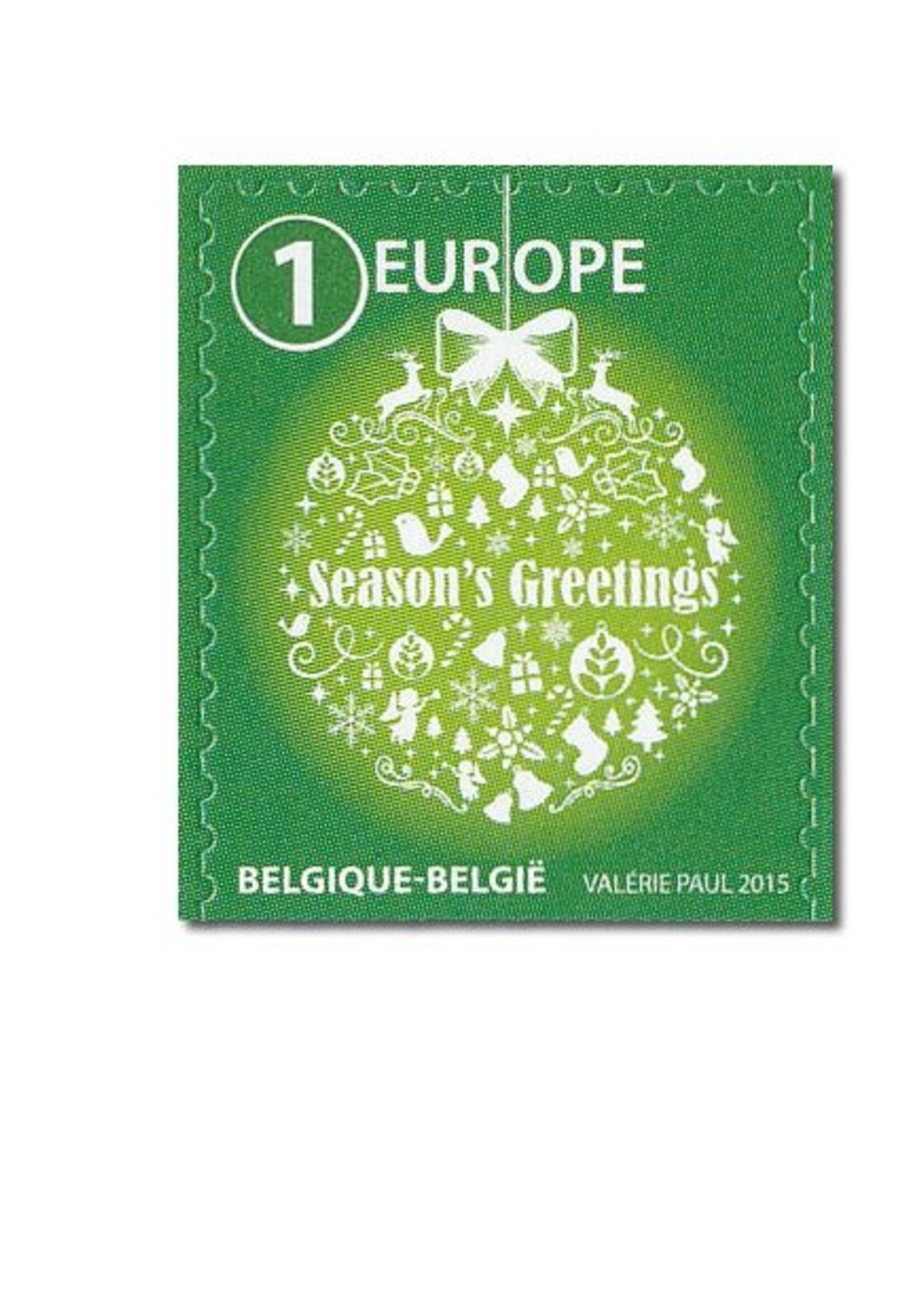 Europe Noël - Carnet de 10 timbres - Tarif 1