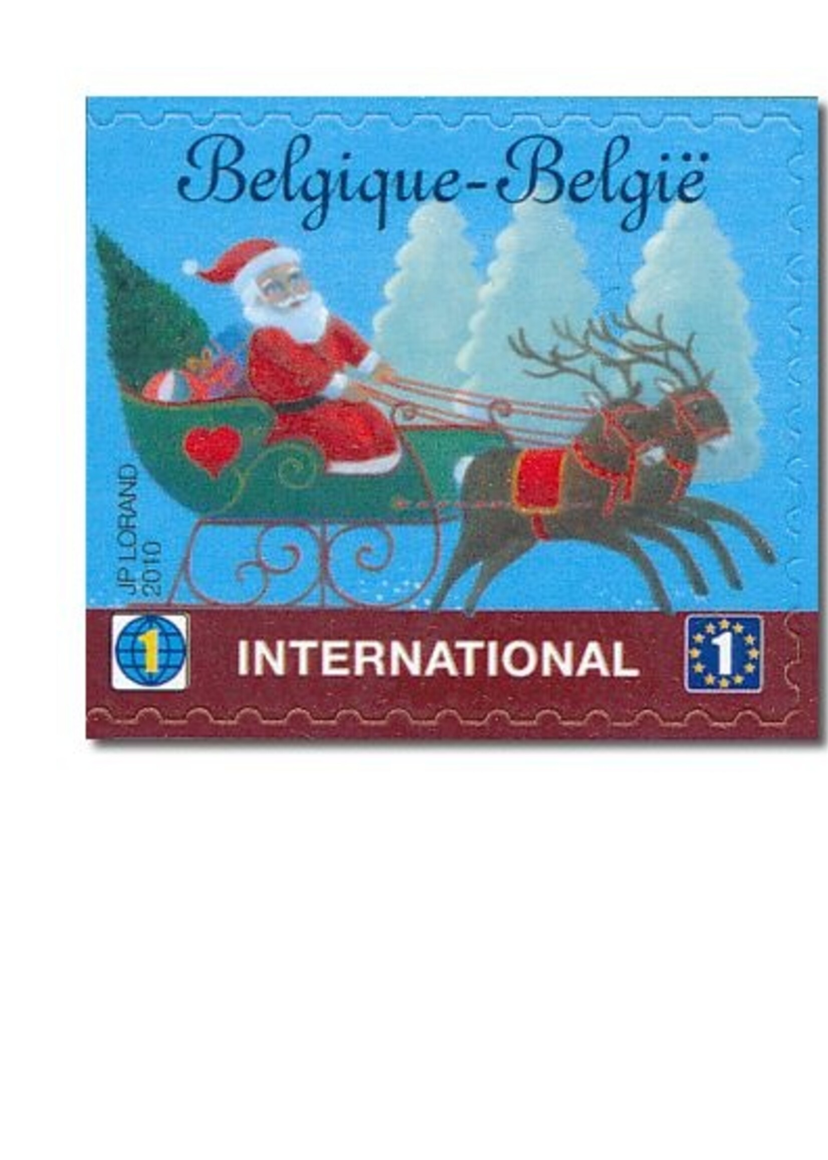 World Christmas - Booklet with 10 stamps - Rate 1