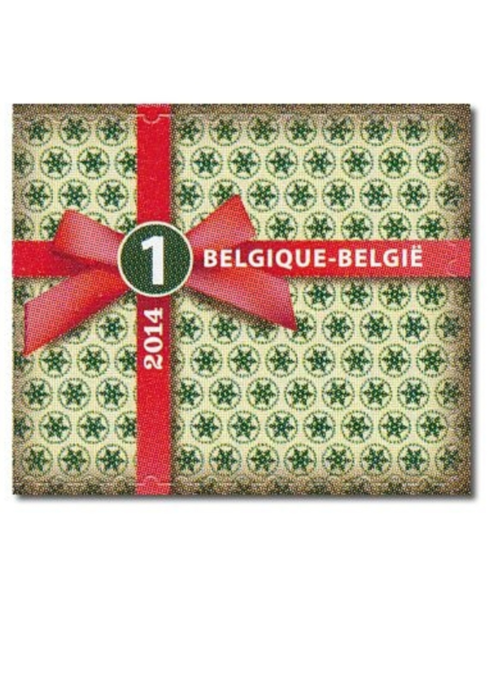 Thème Noël - Carnet de 10 timbres autocollants - Tarif 1, Belgique