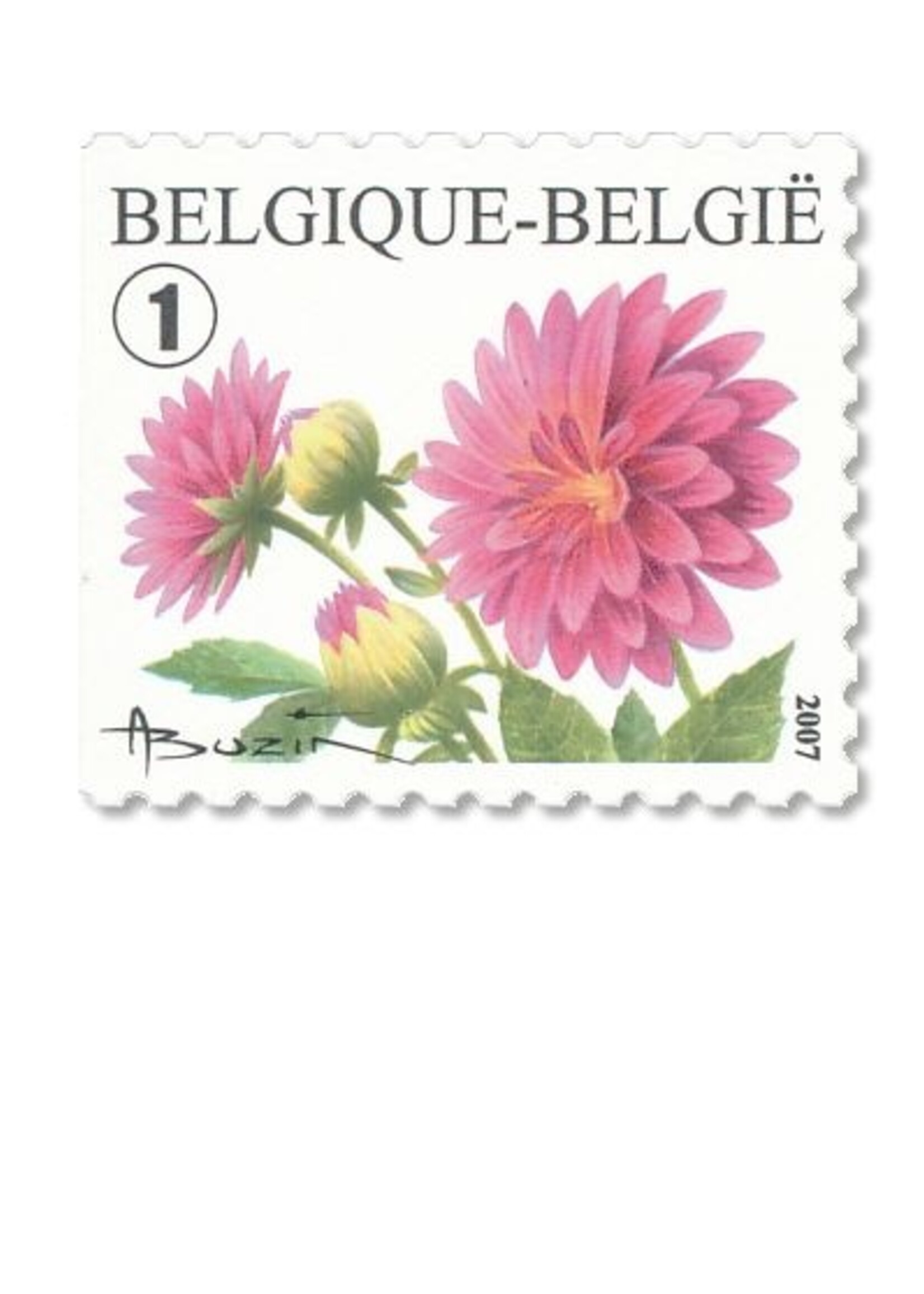 Theme Nature 1 - Booklet with 10 self-adhesive stamps - Rate 1, Belgium