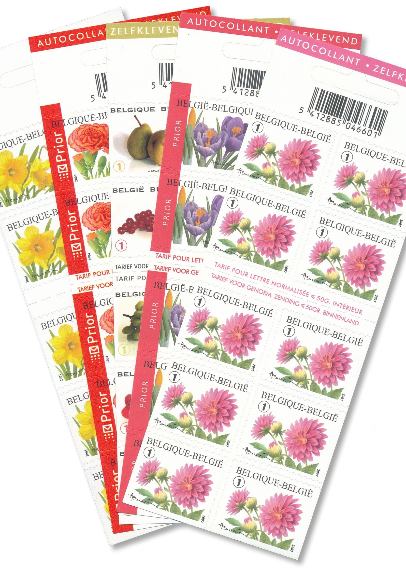 Thema Natuur 1 - Postzegelboekje met 10 zelfklevende postzegels  - Tarief 1, België