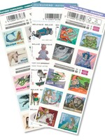 Theme FANTASY - 10 self-adhesive stamps - Rate 1, Belgium