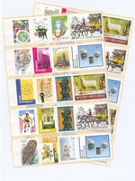 Postal labels (per 10) - Rate 2, Belgium