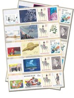 Postal labels (per 10) - Rate 2, Belgium
