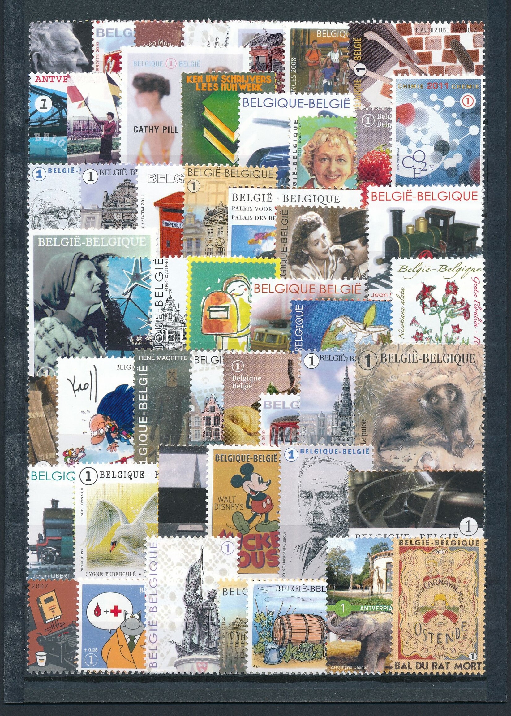 Stamps (per 10) - Rate 1, Belgium