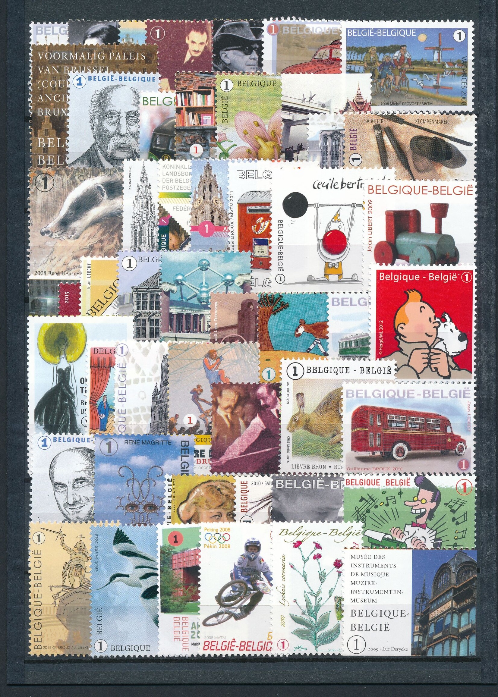Stamps (per 10) - Rate 1, Belgium