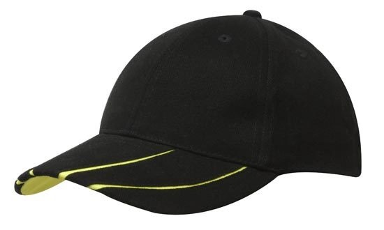 Brushed Heavy Cotton With Hi-Vis Laminated Two-Tone Peak 4019