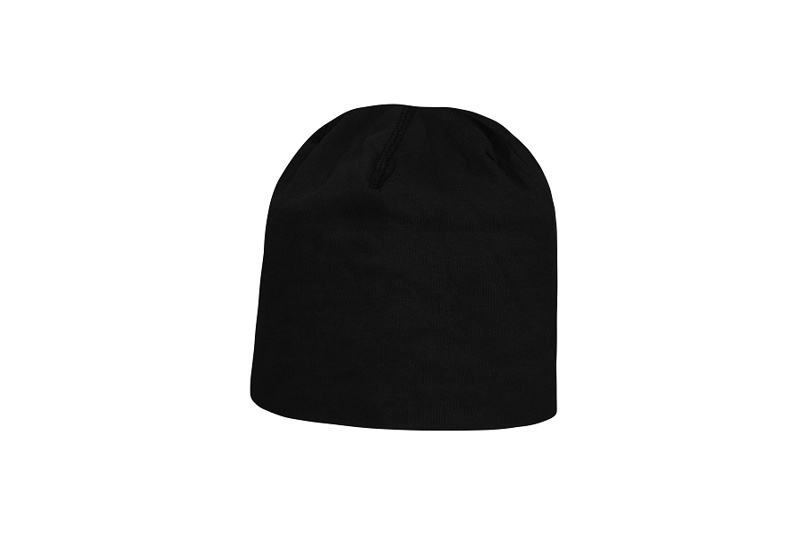 Rolled Down 100% Cotton Beanie with Zig Zag Seams 4104