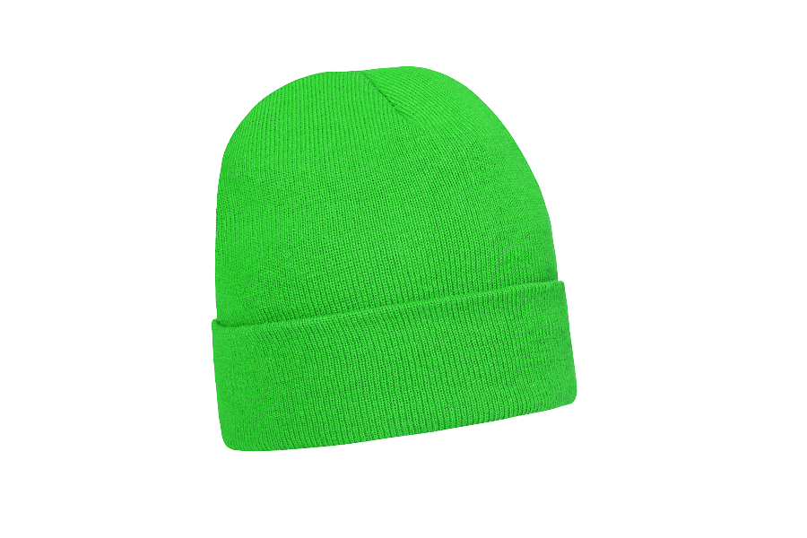 Acrylic Beanie With Roll Up 4243