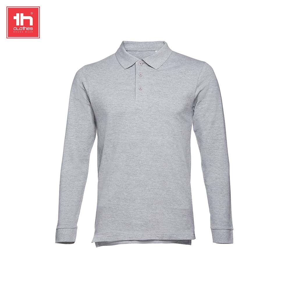 TH Clothes heren Polo lange mouwen 210 g/m2 Bern