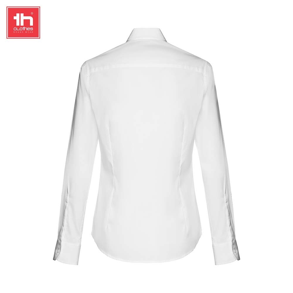TH Clothes heren long sleeve poplin overhemd 115 g/m2 Batalha