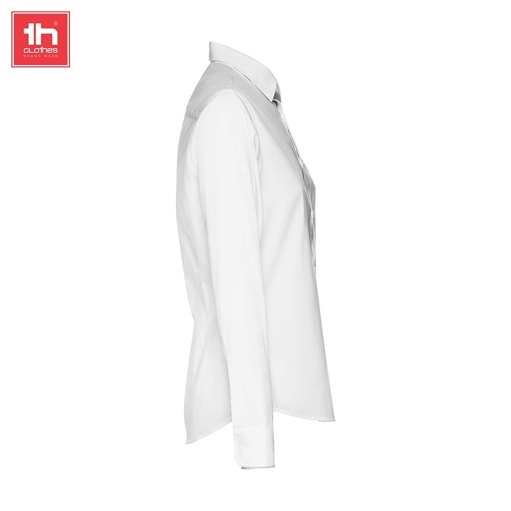 TH Clothes heren long sleeve poplin overhemd 115 g/m2 Batalha