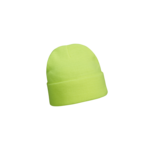 Headwear Luminescent Safety Acrylic Beanie With Roll Up 3028